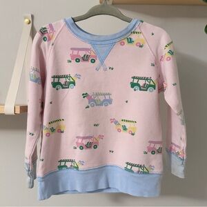 TBBC Pink Golf Cart Pullover 2 T